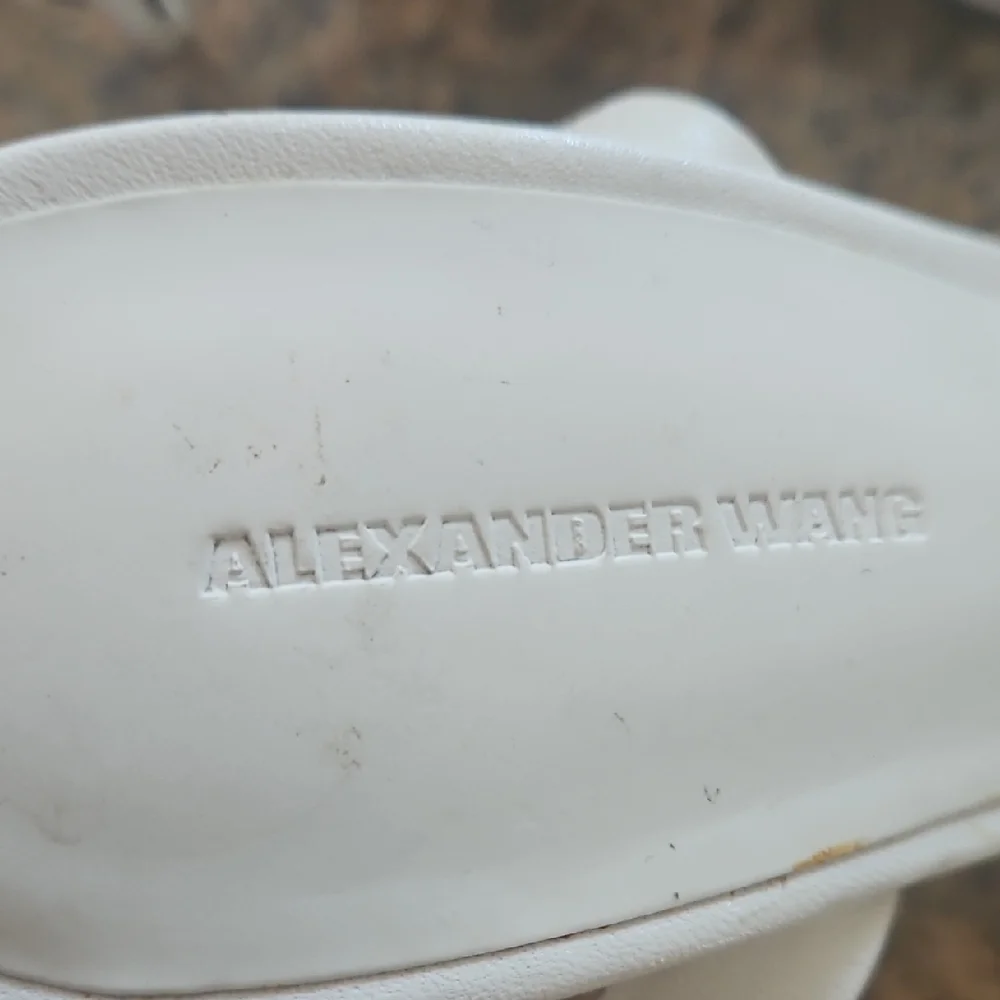 Alexander Wang White Strappy Sandals - Picture 5 of 9